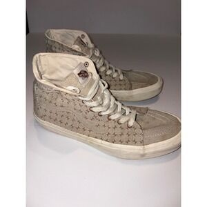 Vans Sk8-Hi Hemp Twine‎ Starry Pattern High Top Skate Shoes Sneakers Mens 11.5